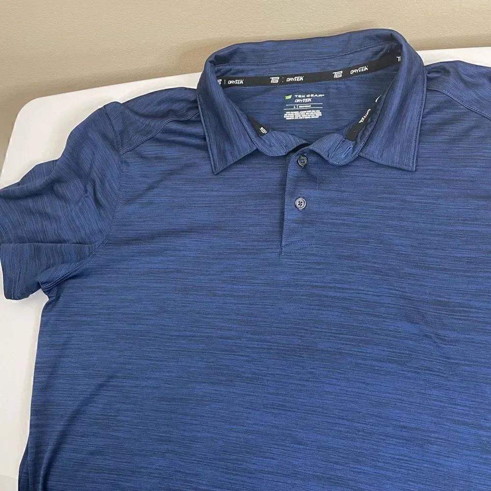 DryTek|Classic Fit|Golf Polo|Moisture Wicking|Quick Dry